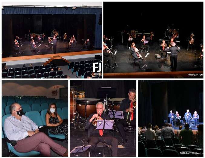 Concierto de la Banda Municipal, anoche en el Teatro de Telde/Francisco Javier Santana/Antonio Alí.